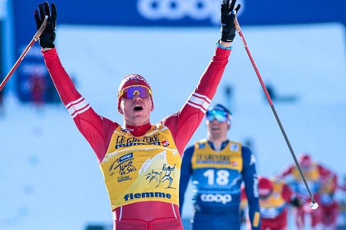 Большунов вынес норвежцев, отыграв больше 30 мест после падения!