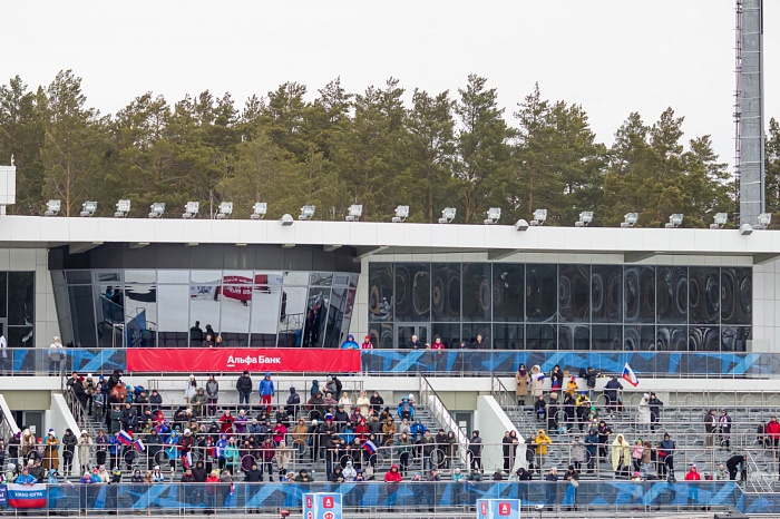 Чемпионат России по лыжным гонкам в Тюмени. 7-й соревновательный день. Мужской масс-старт