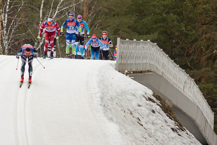 Чемпионат России по лыжным гонкам в Тюмени. 7-й соревновательный день. Мужской масс-старт
