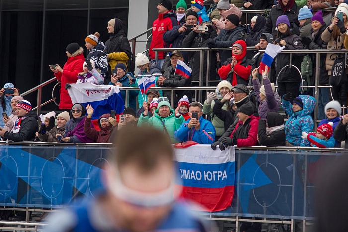 Чемпионат России по лыжным гонкам в Тюмени. 7-й соревновательный день. Мужской масс-старт