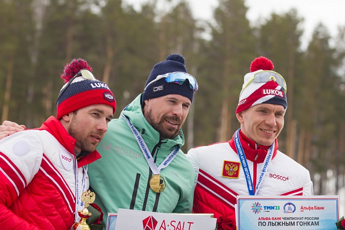 Чемпионат России по лыжным гонкам в Тюмени. 7-й соревновательный день. Мужской масс-старт