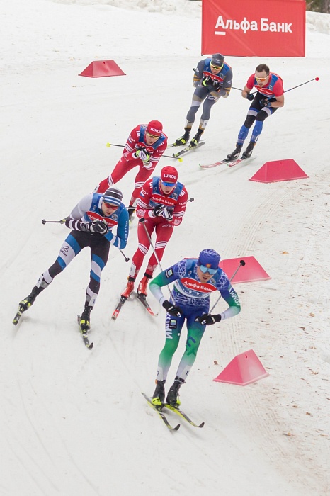 Чемпионат России по лыжным гонкам в Тюмени. 7-й соревновательный день. Мужской масс-старт