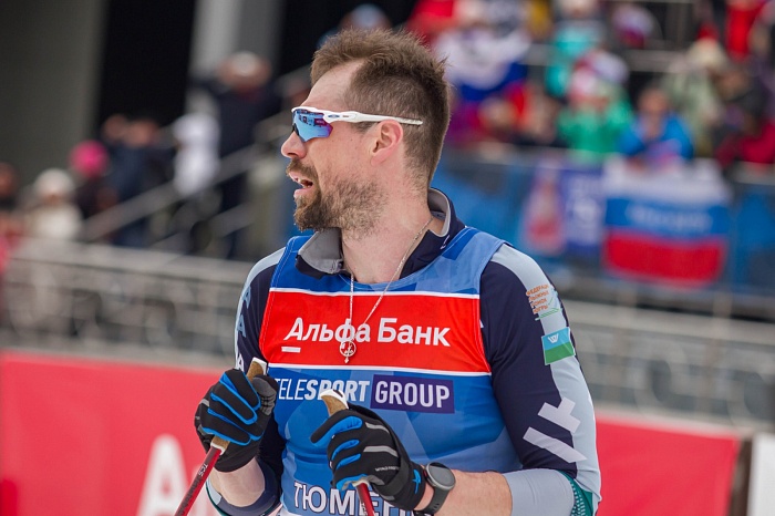 Чемпионат России по лыжным гонкам в Тюмени. 7-й соревновательный день. Мужской масс-старт