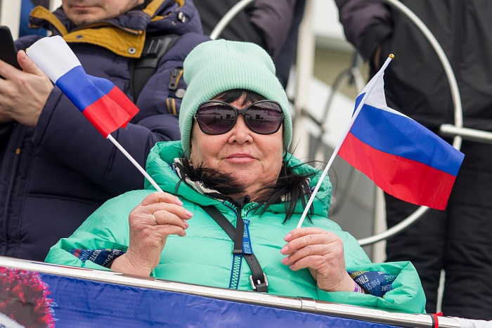 Чемпионат России по лыжным гонкам в Тюмени. 7-й соревновательный день. Мужской масс-старт