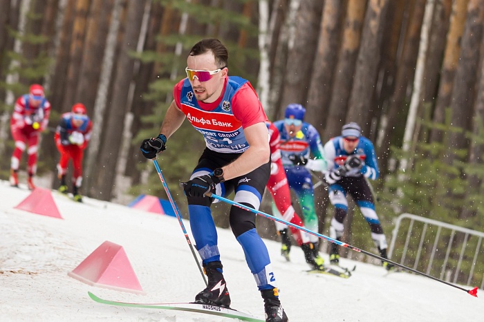 Чемпионат России по лыжным гонкам в Тюмени. 7-й соревновательный день. Мужской масс-старт