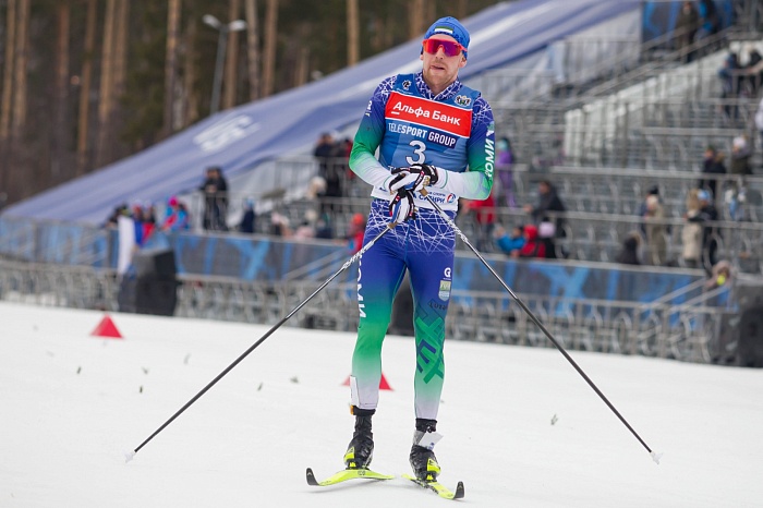 Чемпионат России по лыжным гонкам в Тюмени. 7-й соревновательный день. Мужской масс-старт