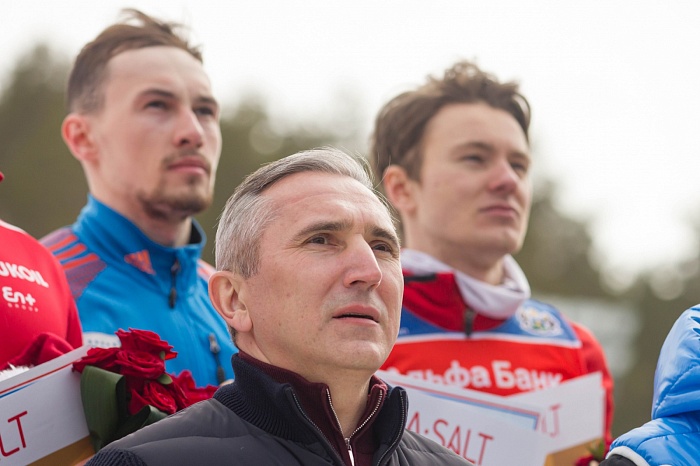 Чемпионат России по лыжным гонкам в Тюмени. 7-й соревновательный день. Мужской масс-старт