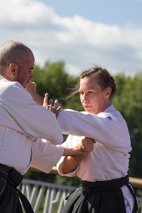 Фестиваль единоборств в День физкультурника на тюменской набережной