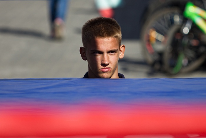 Фестиваль единоборств в День физкультурника на тюменской набережной