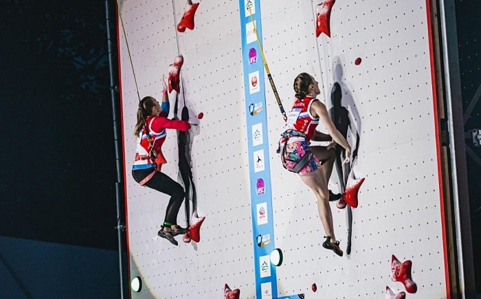 Тюменские скалолазки разыграли швейцарское золото