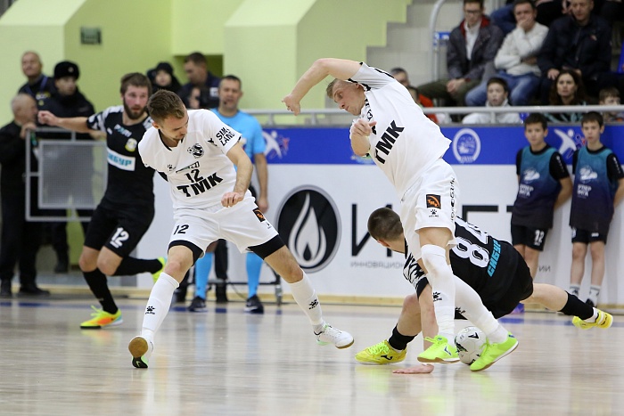 Чемпионат России по мини-футболу среди клубов PARI-Суперлиги. 9-й тур. Второй матч. МФК «Тюмень» - «Синара» (Екатеринбург) – 4:3