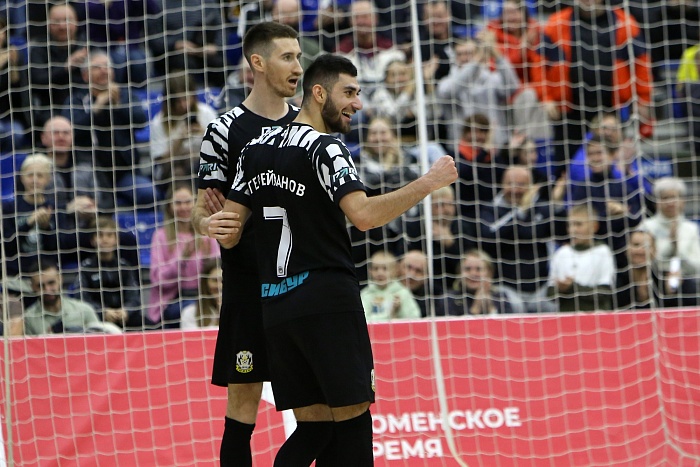 Чемпионат России по мини-футболу среди клубов PARI-Суперлиги. 9-й тур. Второй матч. МФК «Тюмень» - «Синара» (Екатеринбург) – 4:3