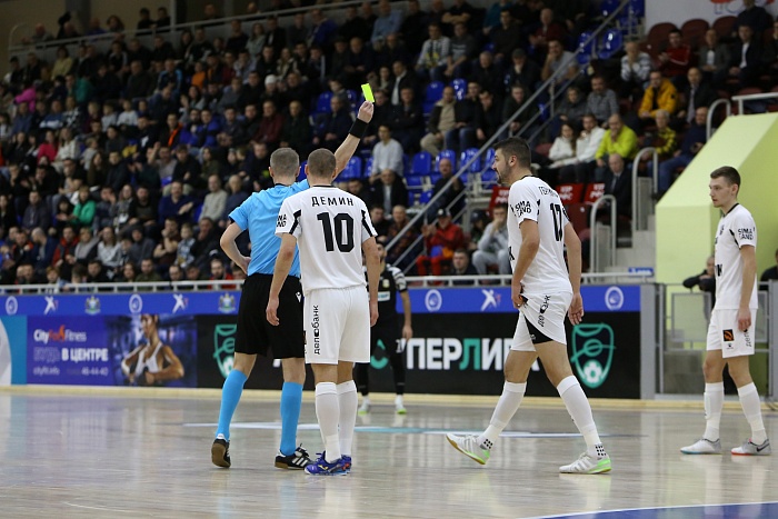 Чемпионат России по мини-футболу среди клубов PARI-Суперлиги. 9-й тур. Второй матч. МФК «Тюмень» - «Синара» (Екатеринбург) – 4:3