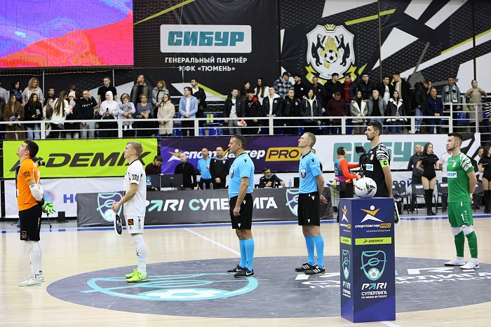 Чемпионат России по мини-футболу среди клубов PARI-Суперлиги. 9-й тур. Второй матч. МФК «Тюмень» - «Синара» (Екатеринбург) – 4:3