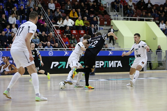 Чемпионат России по мини-футболу среди клубов PARI-Суперлиги. 9-й тур. Второй матч. МФК «Тюмень» - «Синара» (Екатеринбург) – 4:3