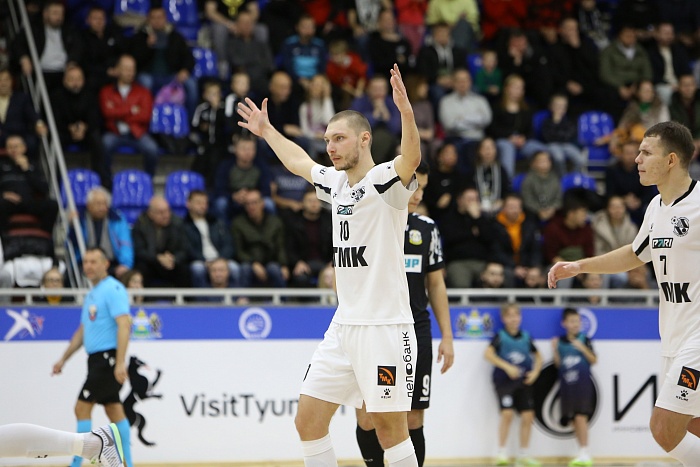 Чемпионат России по мини-футболу среди клубов PARI-Суперлиги. 9-й тур. Второй матч. МФК «Тюмень» - «Синара» (Екатеринбург) – 4:3