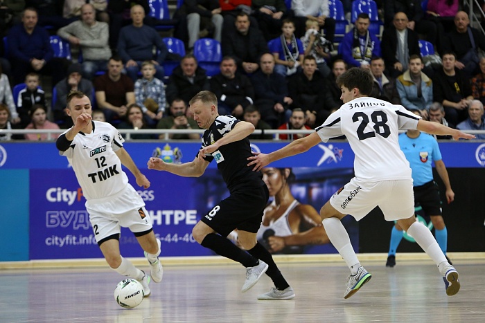 Чемпионат России по мини-футболу среди клубов PARI-Суперлиги. 9-й тур. Второй матч. МФК «Тюмень» - «Синара» (Екатеринбург) – 4:3