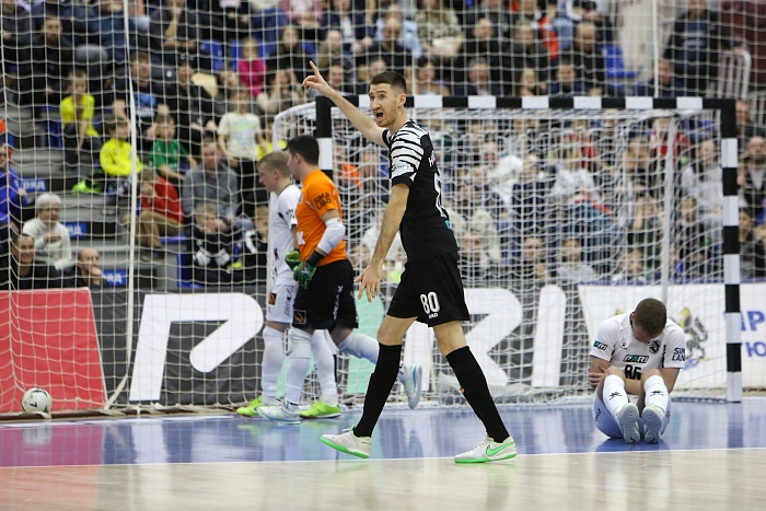 Чемпионат России по мини-футболу среди клубов PARI-Суперлиги. 9-й тур. Второй матч. МФК «Тюмень» - «Синара» (Екатеринбург) – 4:3