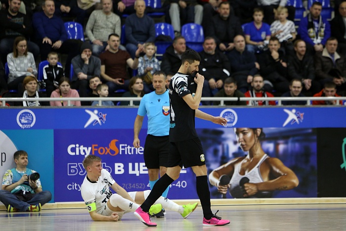 Чемпионат России по мини-футболу среди клубов PARI-Суперлиги. 9-й тур. Второй матч. МФК «Тюмень» - «Синара» (Екатеринбург) – 4:3