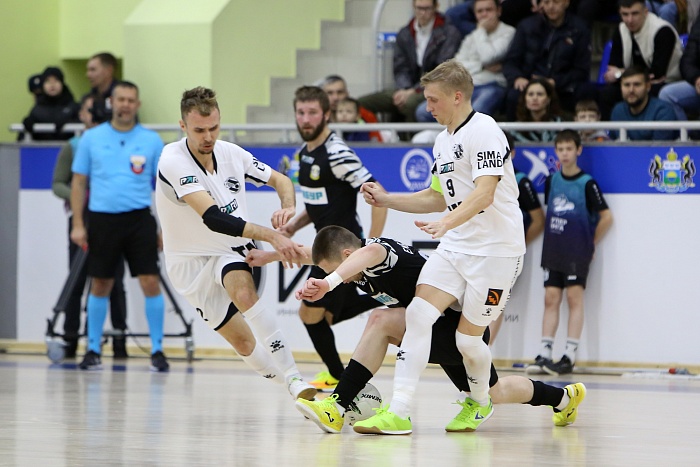 Чемпионат России по мини-футболу среди клубов PARI-Суперлиги. 9-й тур. Второй матч. МФК «Тюмень» - «Синара» (Екатеринбург) – 4:3