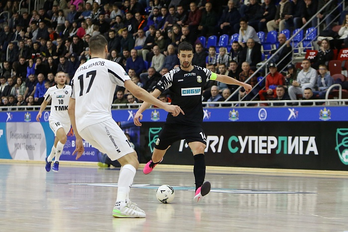 Чемпионат России по мини-футболу среди клубов PARI-Суперлиги. 9-й тур. Второй матч. МФК «Тюмень» - «Синара» (Екатеринбург) – 4:3