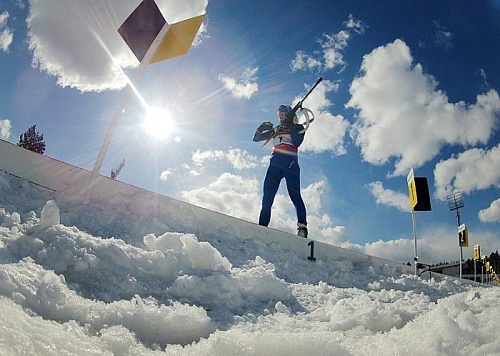 Выиграли эстафету в Словении