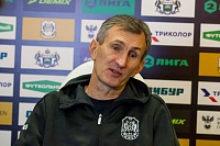 Главный тренер футбольного клуба «Тюмень» Игорь Меньщиков: «В равных составах действовали лучше, чем в большинстве»