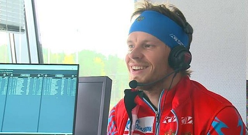 Матвей Елисеев комментирует эстафету с Дмитрием Рыбьяковым