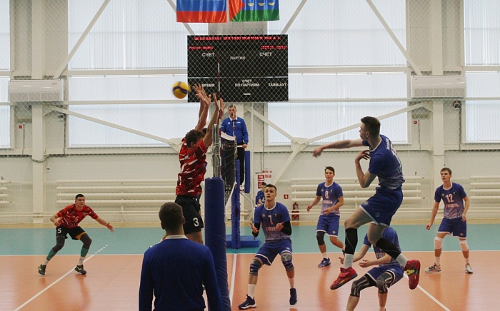 В Грозном волейболисты «Тюмени-ТюмГУ» уступили хозяевам площадки