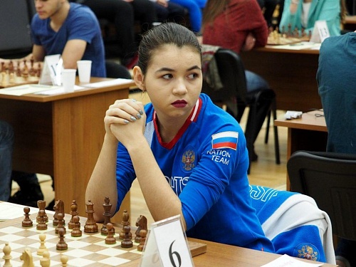 Чемпионка России держит марку