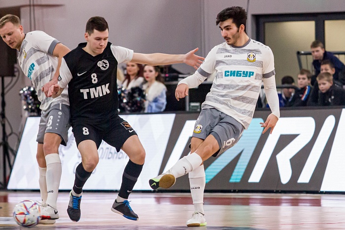 Чемпионат России по мини-футболу среди клубов PARI-Суперлиги. 10-й тур. Вторая игра. МФК «Синара» (Екатеринбург) – МФК «Тюмень» – 10:5