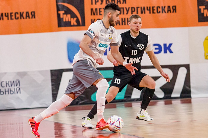 Чемпионат России по мини-футболу среди клубов PARI-Суперлиги. 10-й тур. Вторая игра. МФК «Синара» (Екатеринбург) – МФК «Тюмень» – 10:5