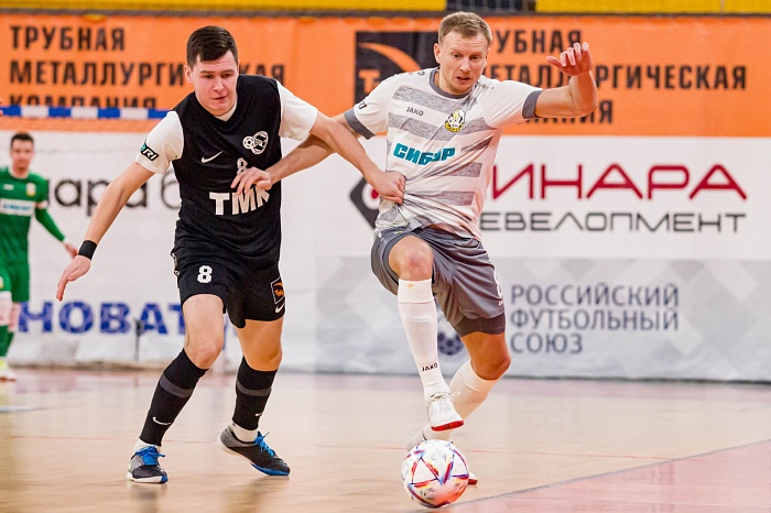 Чемпионат России по мини-футболу среди клубов PARI-Суперлиги. 10-й тур. Вторая игра. МФК «Синара» (Екатеринбург) – МФК «Тюмень» – 10:5