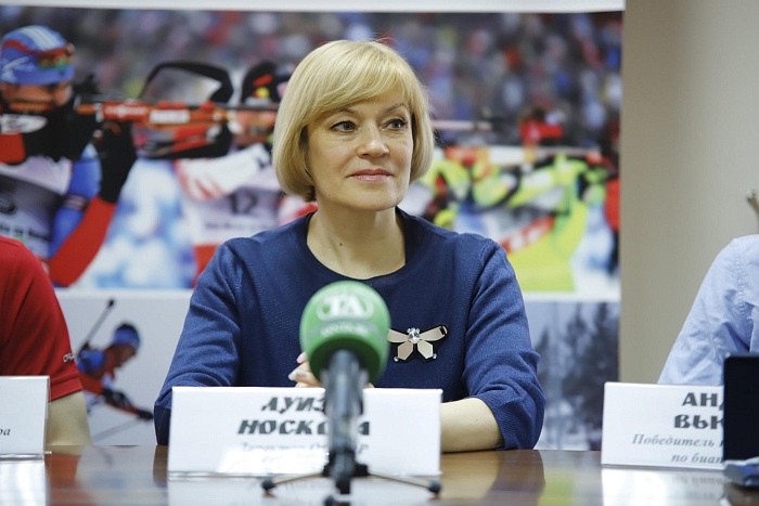 Луиза Носкова: «Радуюсь успехам ветеранов биатлона»