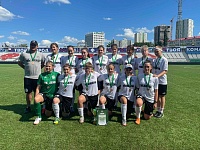 Девушки из ЖМФК «Тюмень» взяли бронзу регионального чемпионата страны по футболу среди женщин
