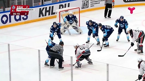 "Тюменский Легион", уступая в Новосибирске 0:4, одержал победу в серии буллитов