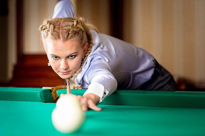 Диана Миронова: «Бильярдист за матч проходит до 15 км»