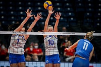 Сборная России вышла  в четвертьфинал Евро, Котова поставила три блока