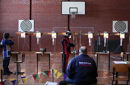 Зимние Губернские игры-2015. Полиатлон. Стрельба из пневматической винтовки