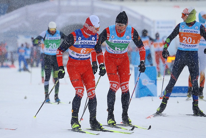 Спартакиада сильнейших по лыжным гонкам. 4-й соревновательный день. Эстафеты