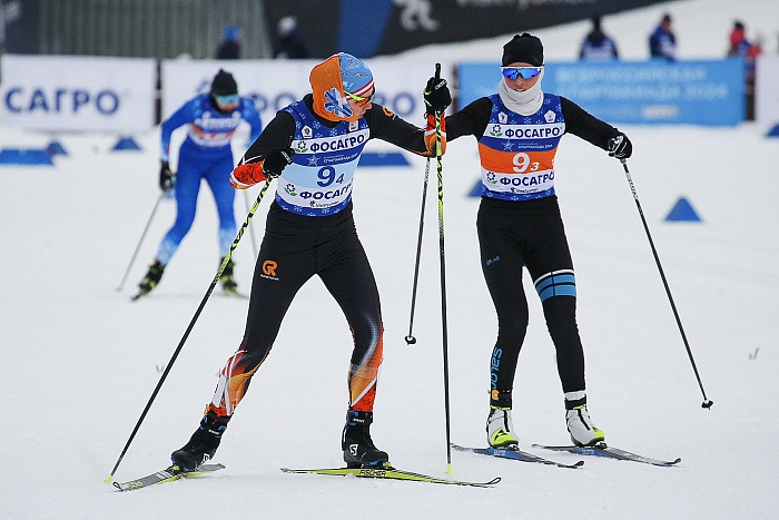 Спартакиада сильнейших по лыжным гонкам. 4-й соревновательный день. Эстафеты