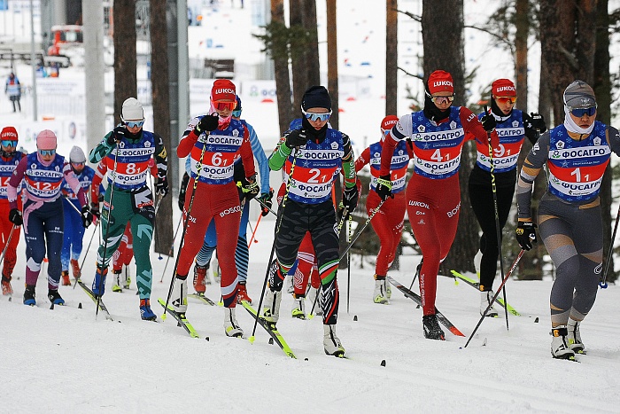 Спартакиада сильнейших по лыжным гонкам. 4-й соревновательный день. Эстафеты