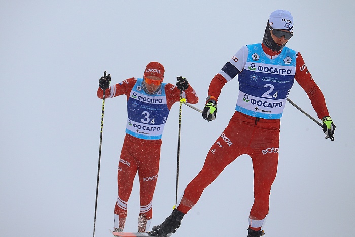 Спартакиада сильнейших по лыжным гонкам. 4-й соревновательный день. Эстафеты