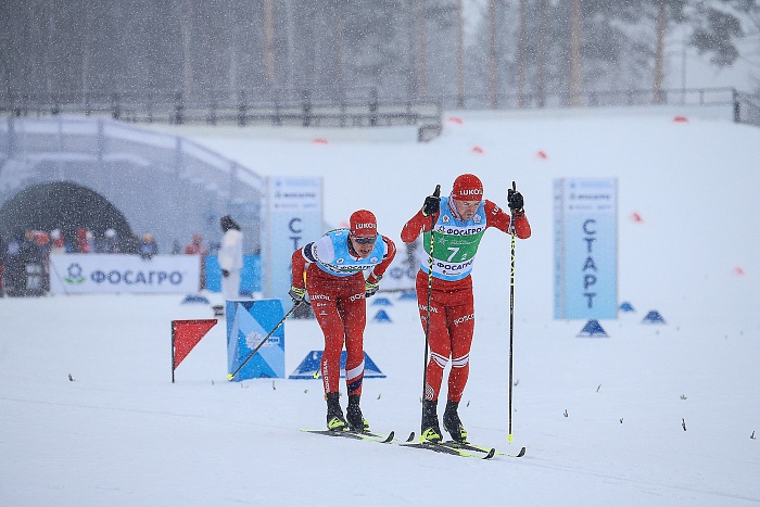 Спартакиада сильнейших по лыжным гонкам. 4-й соревновательный день. Эстафеты