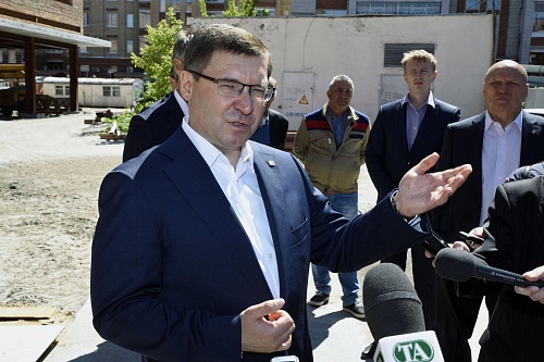 Владимир Якушев: «Студенты будут заниматься спортом в отличных условиях»