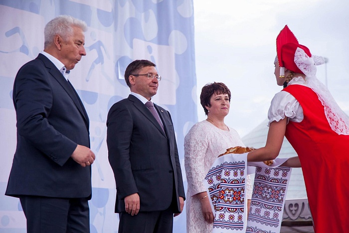 Открытие летних Губернских игр в Богандинском. 24 июня 2016 года