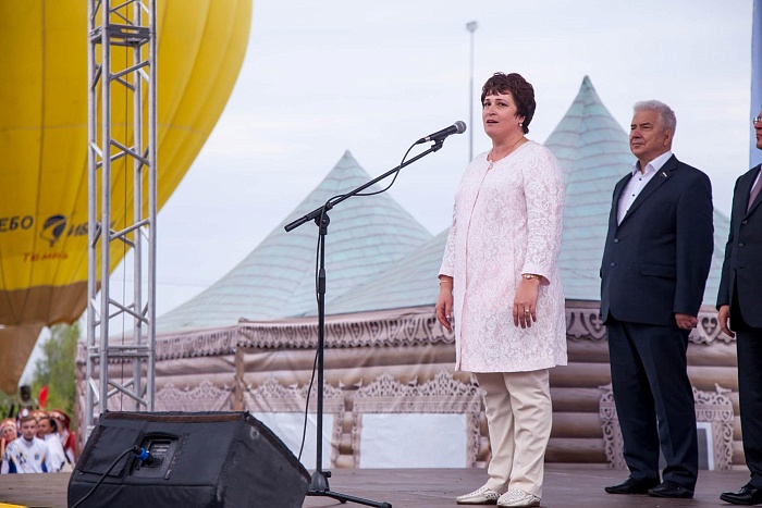 Открытие летних Губернских игр в Богандинском. 24 июня 2016 года