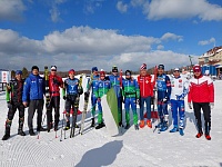 В мужской эстафете чемпионата России тюменские лыжники остались четвёртыми