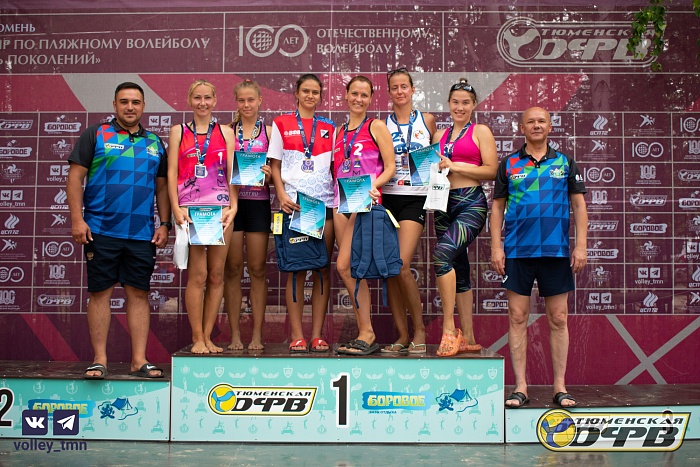 На базе отдыха «Боровое» прошёл турнир по пляжному волейболу «Связь поколений»