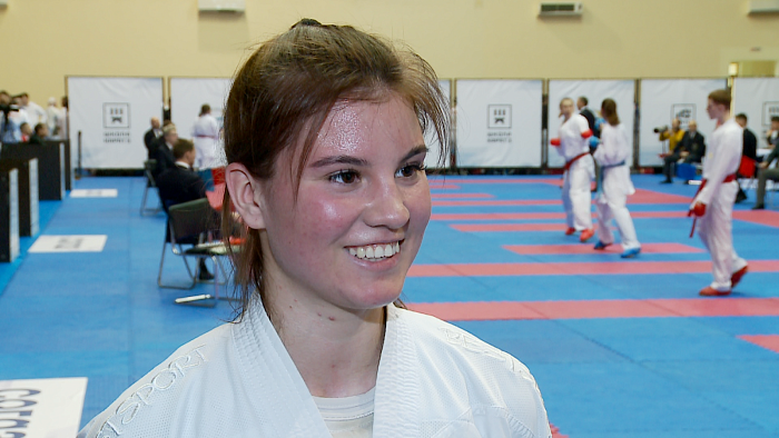 Александра Мешкова вышла в финал Кубка России по карате в Тюмени